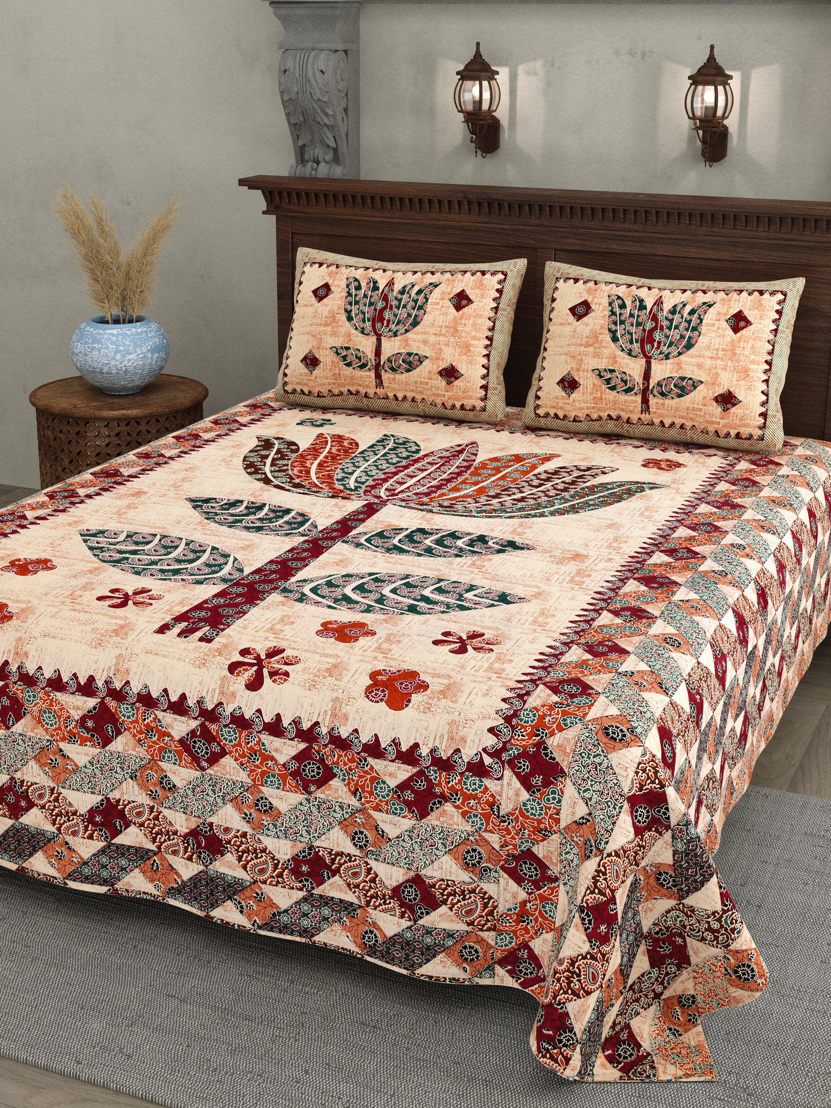 Eternal Tree Cotton Bedsheet