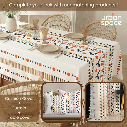 100% Cotton Printed Tablecloth with Tassels (Boho)