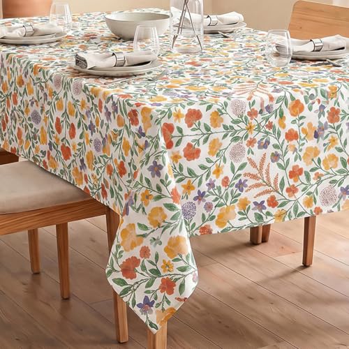 100% Cotton Printed Tablecloth with Tassels (Boho)