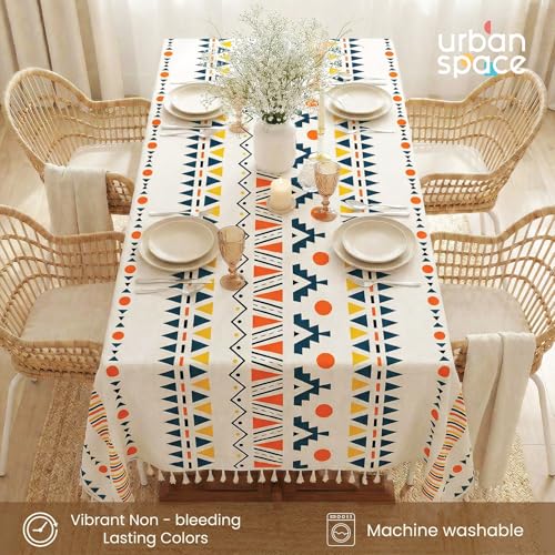 100% Cotton Printed Tablecloth with Tassels (Boho)