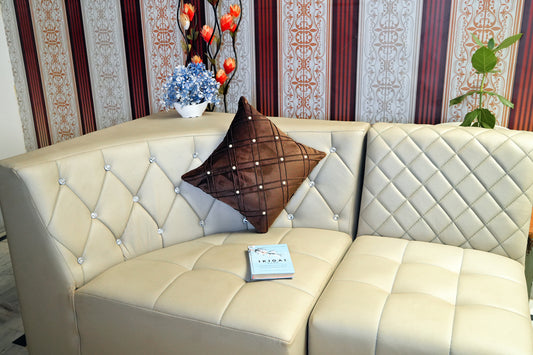 Pearl Brown Cushion Cover