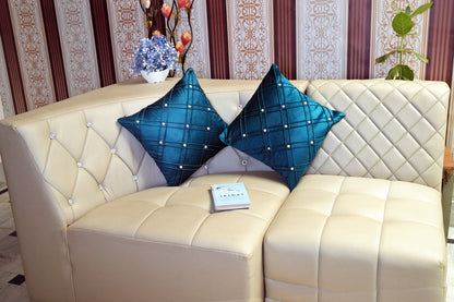 Pearl Teal Cushion Cover