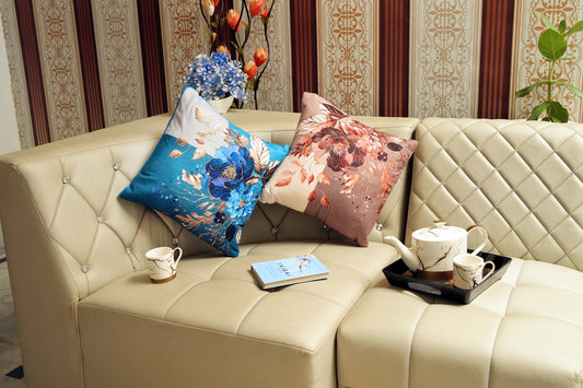 Floral Elegance Cushion Cover Set