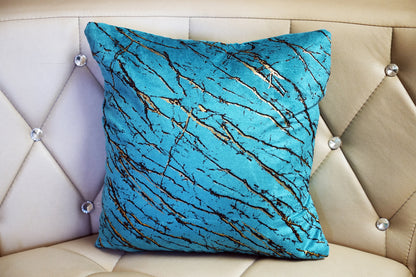 Golden Streaks Designer Cushion Covers