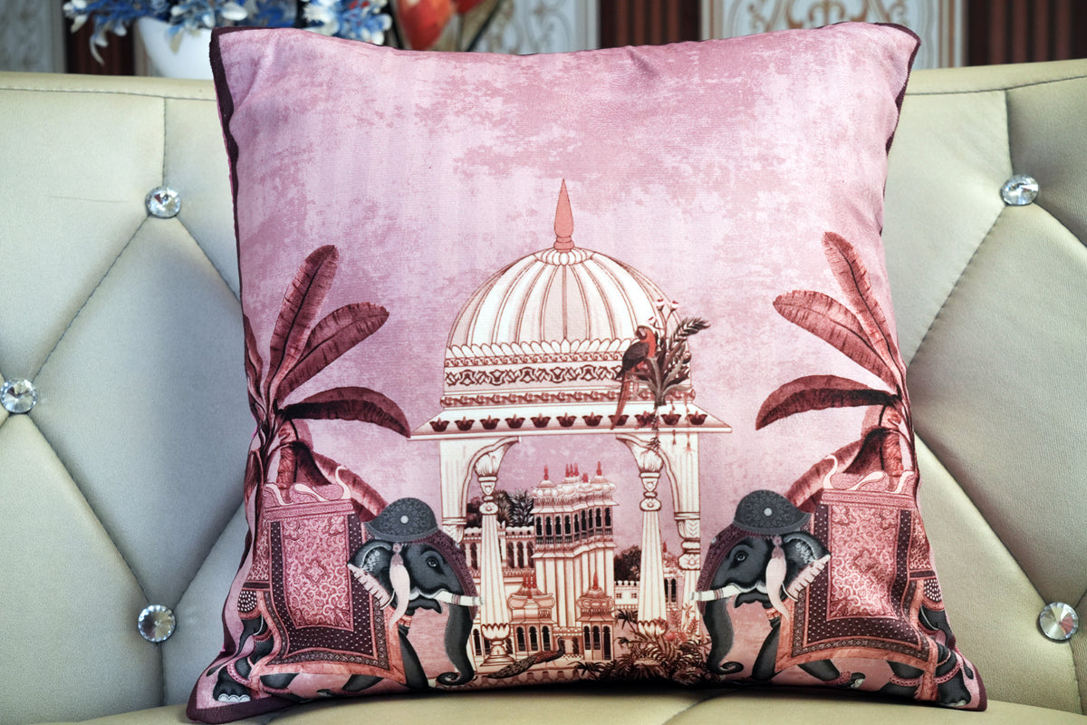 Rajwada Tales Cushion Cover – Printed Heritage