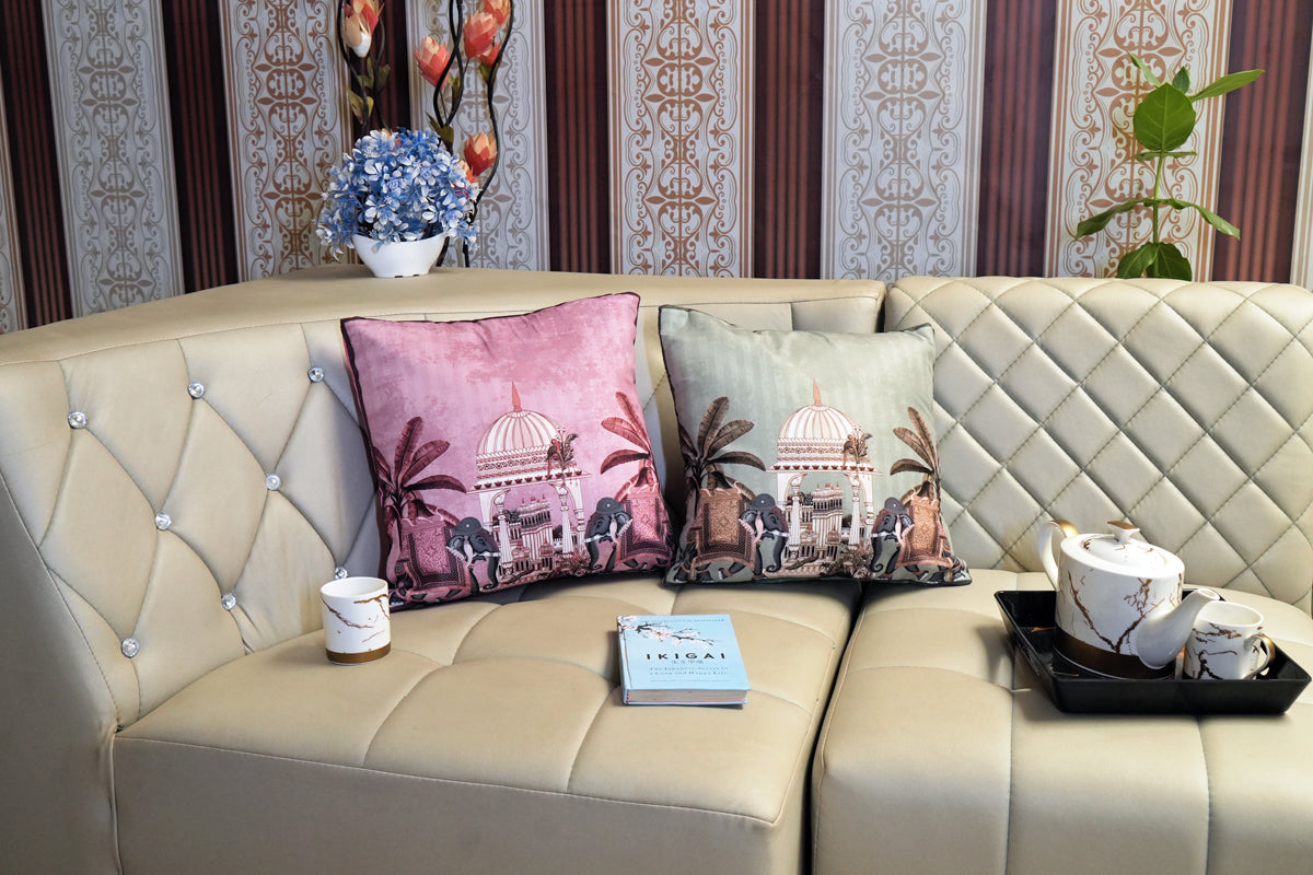 Rajwada Tales Cushion Cover – Printed Heritage