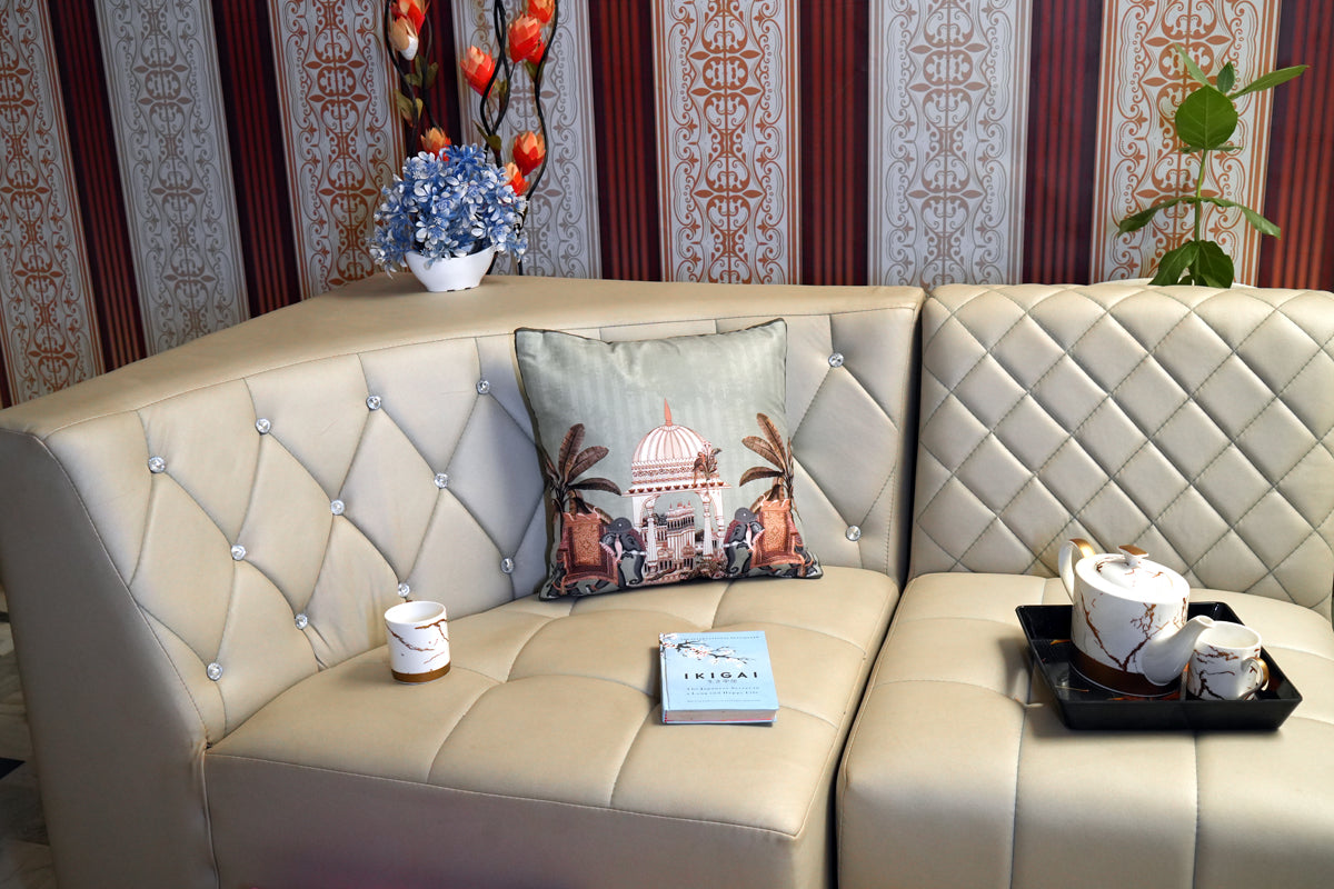 Rajwada Tales Cushion Cover – Printed Heritage