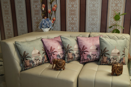 Rajwada Tales Cushion Cover – Printed Heritage