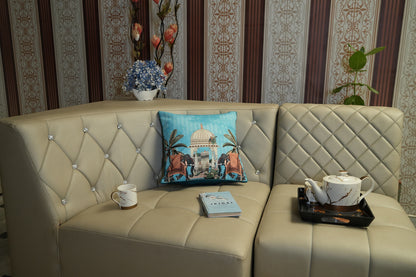Elephant Royale Cushion Cover – Heritage Print
