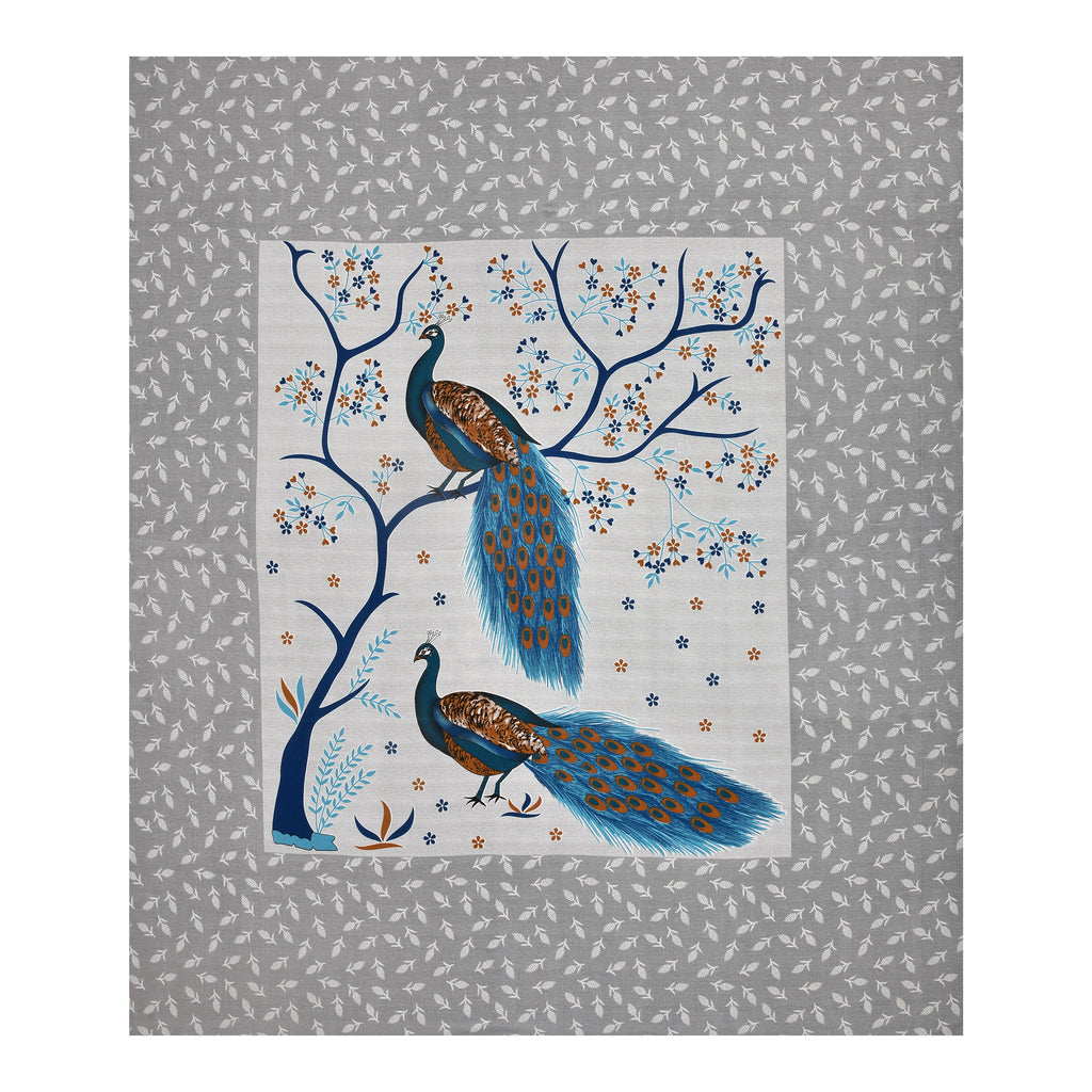 Royal Peacock Cotton Bedsheet