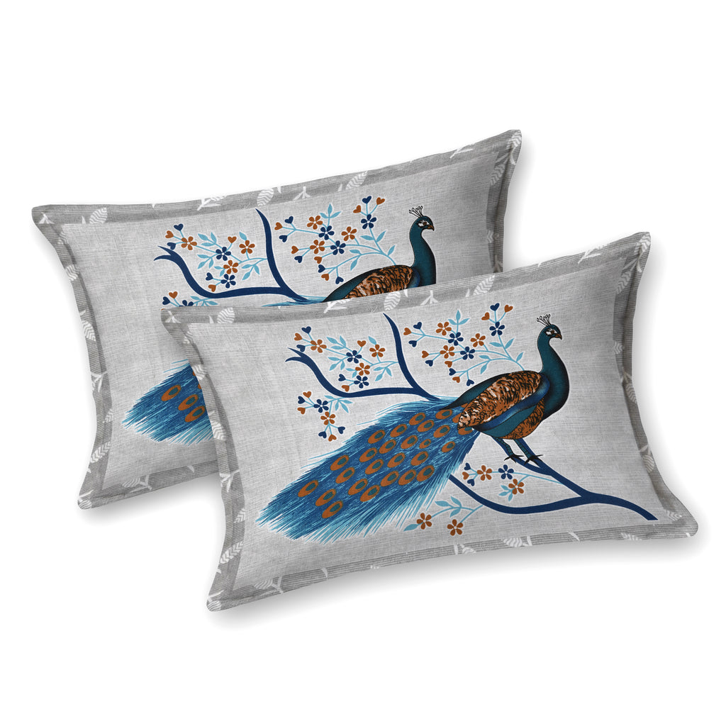 Royal Peacock Cotton Bedsheet