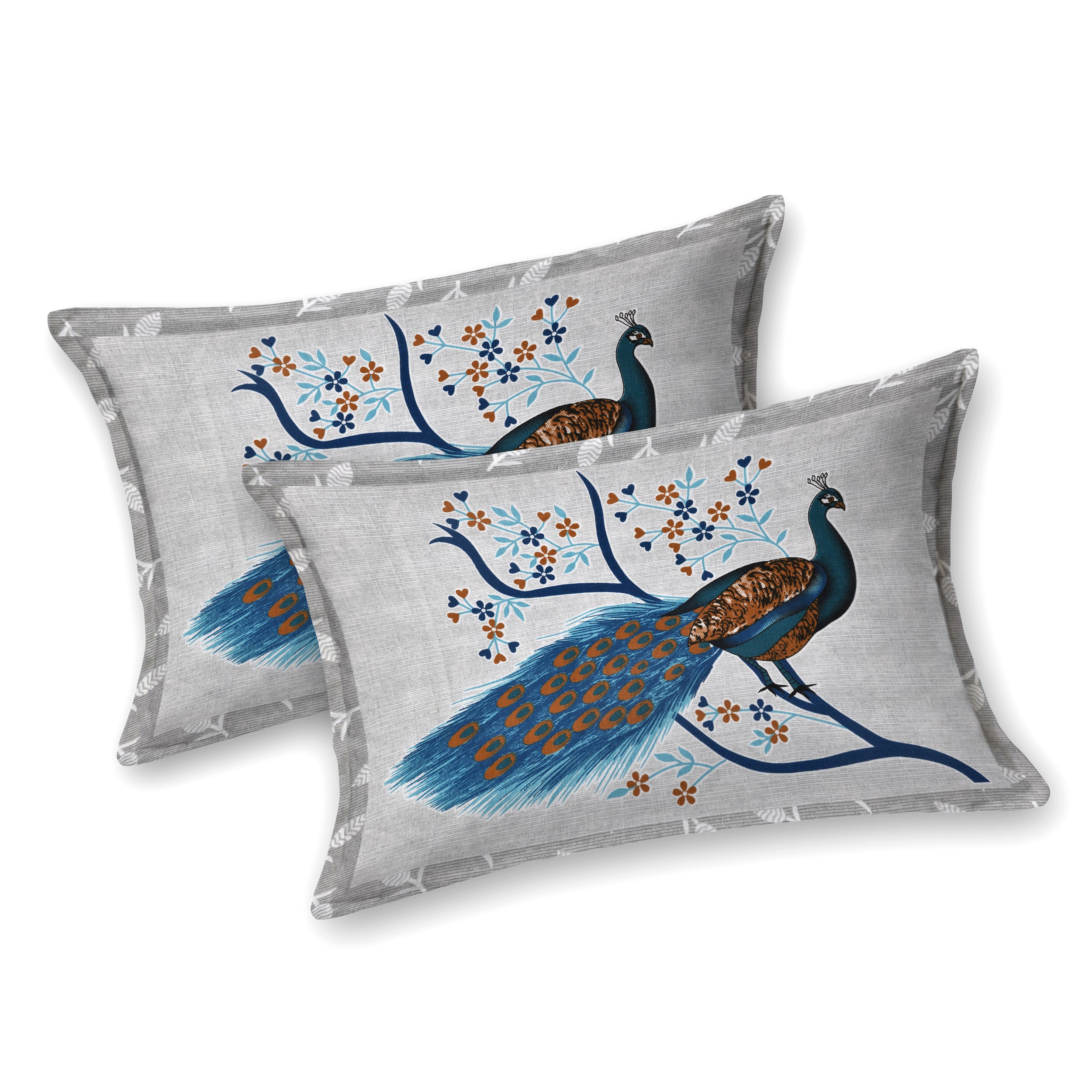Royal Peacock Cotton Bedsheet