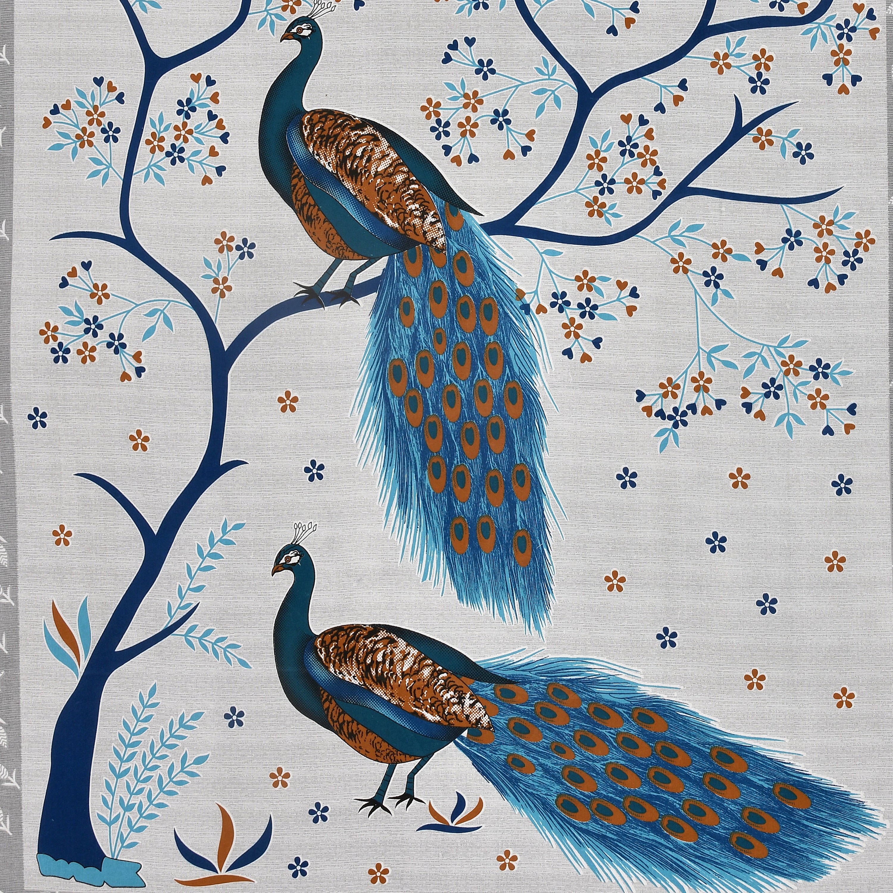 Royal Peacock Cotton Bedsheet