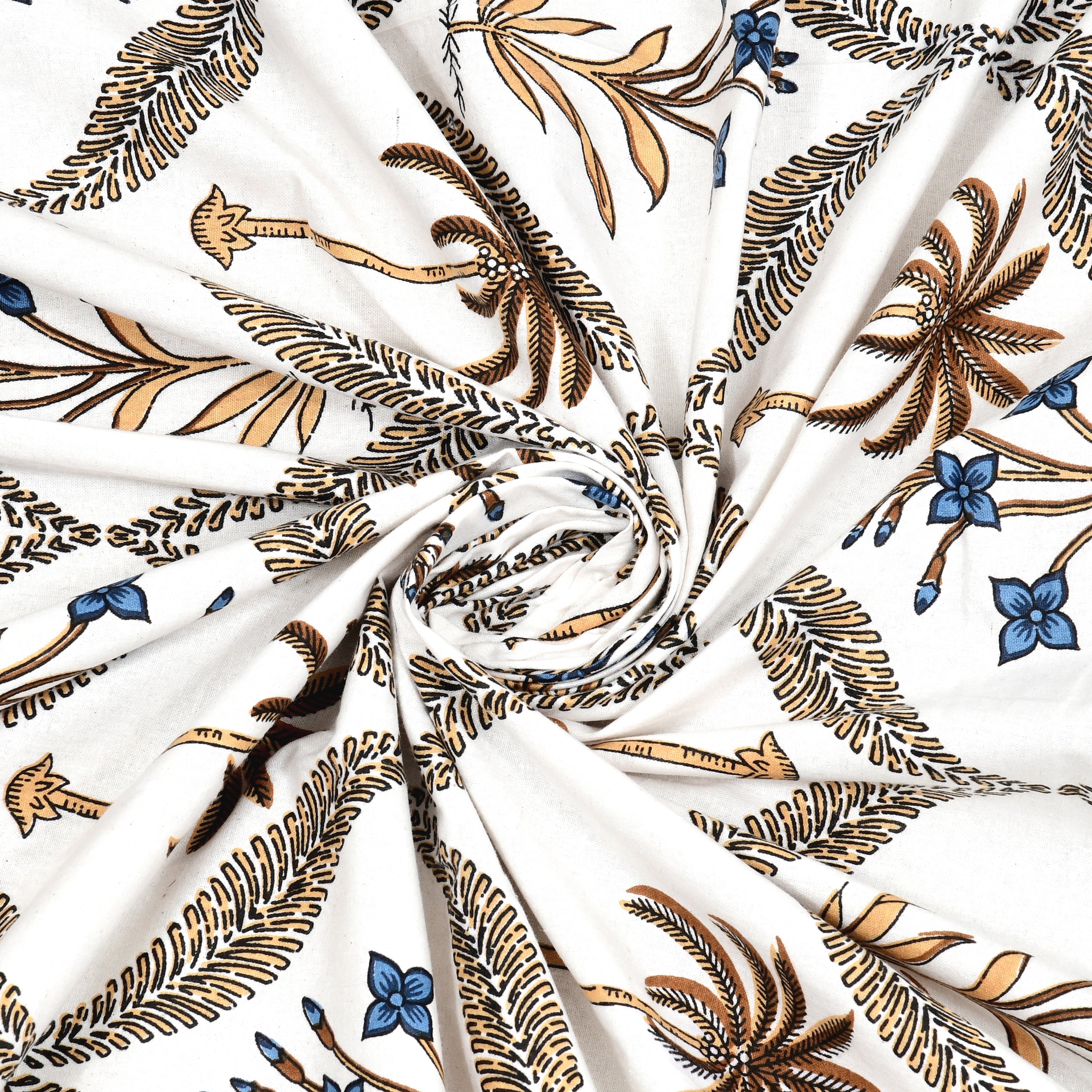 Royal Palm Lattice King Size Bedsheet